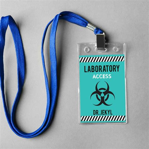 Mad Scientist ID Badges, Scientist Name Tag, Mad Science Party ...