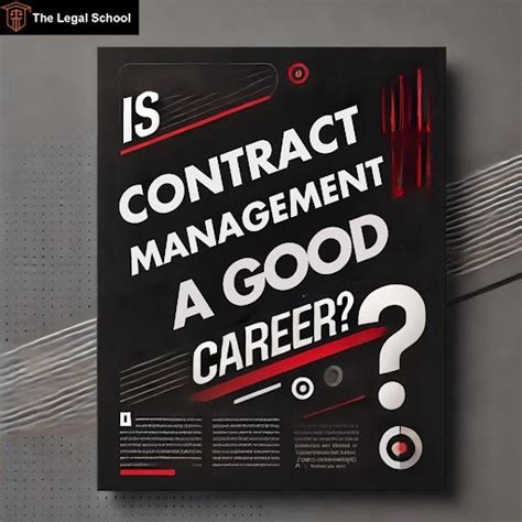 Is Contract Management a Good Career? Explore Salary, Skills ...