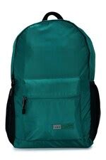 Buy Men Green Solid Backpack Online - 583702 | Peter England