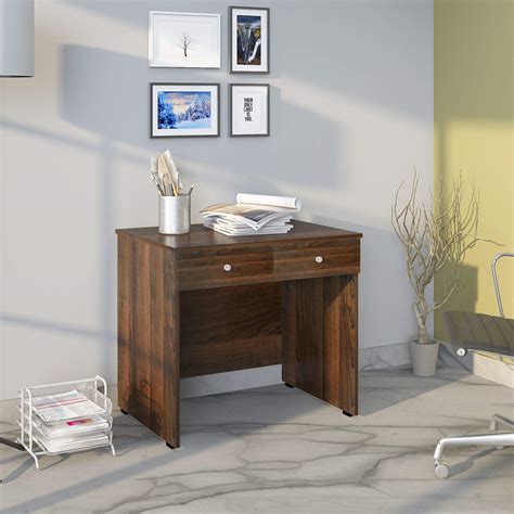 Klaxon Mayflower Study Table - Walnut : Amazon.in: Home & Kitchen
