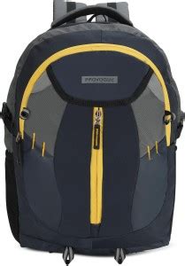 PROVOGUE Unisex Blue & Grey Solid Large Laptop cum Backpack-DD-2 35 L ...