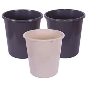 Kuber Industries Dustbin | Open Dustbin | Plastic Garbage Dustbin ...