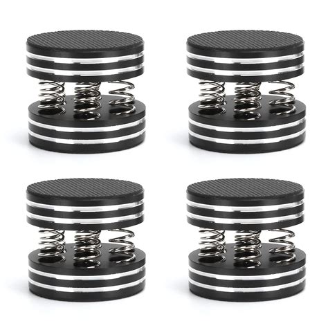 Buy Sound Isolation Feet,4PCS Aluminum Spring Speaker Spikes Turntable ...