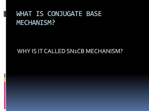 Image result for Conjugate Base Tutorial