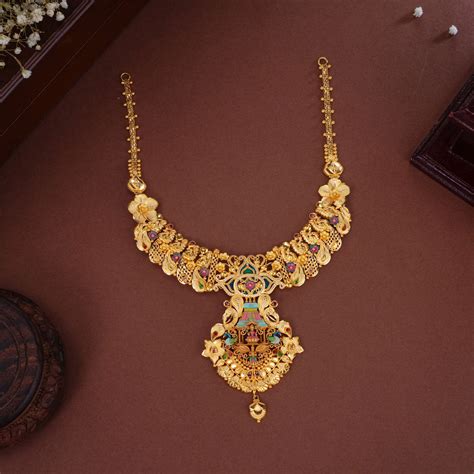 Harini Short Necklace – Sri Vasavi Thanga Maaligai