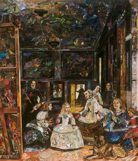 Vik Muniz, The Prado Museum (Las Meninas, after Diego Rodriguez de ...
