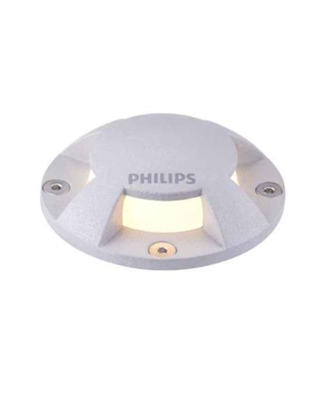Philips 6W UNIIn-ground LED Ground Guide 3000K Landscape Light, BBP213 ...