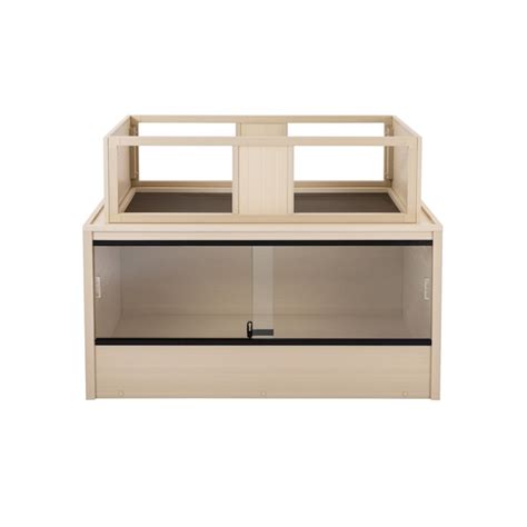 New Age Pet 42.9-in x 19.5-in x 11.8-in Composite Reptile Habitat ...