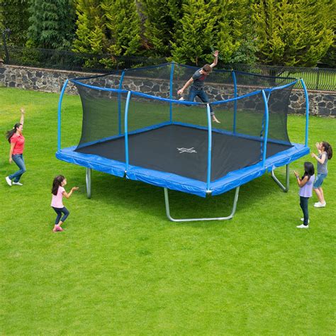 15' Square Trampoline and SteelFlex Safety Enclosure - Sam's Club ...
