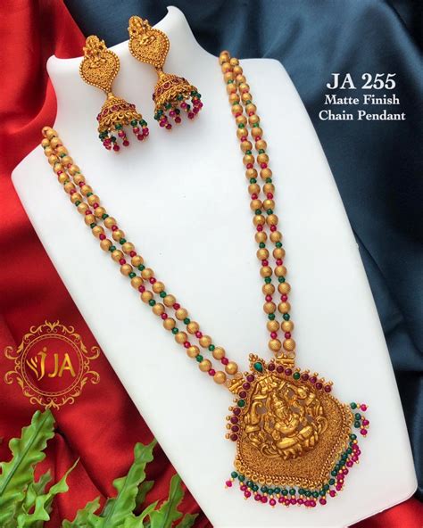 New Premium Quality Matte Finish Jewelry - Indian Jewelry Designs