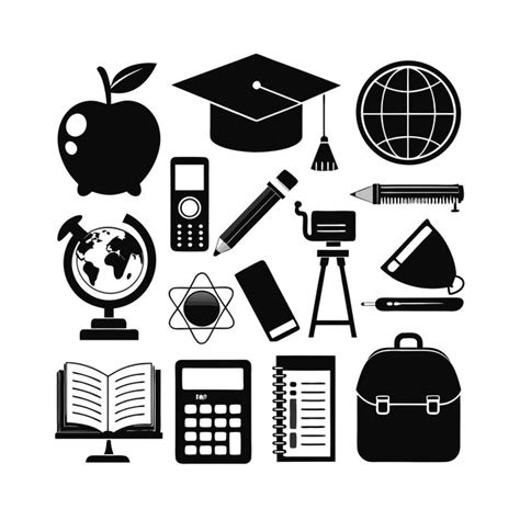 Black filled icons set | Premium AI-generated vector