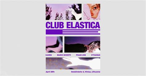 ELASTICA: KAMEU, MARIO MORETTI, PHASE LINE, VYTAURAS, Elastica, Vilnius ...