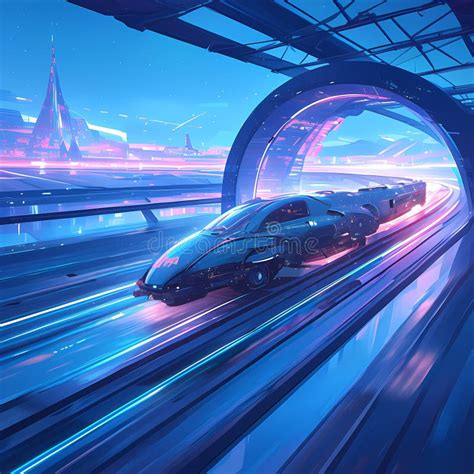 Image result for Futuristic Hyperloop Train