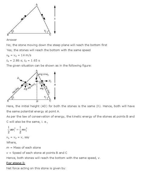 Work Energy and power ncert solution class 11