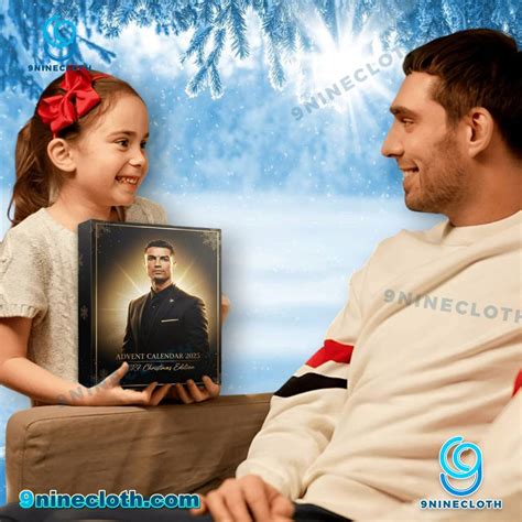 Cristiano Ronaldo Christmas Advent Calendar 2025 - 9ninecloth
