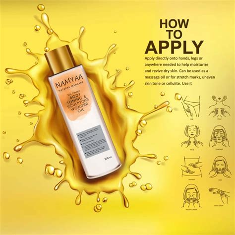 Buy NAMYAA NATURAL SCIENCE BODY TONING/SCULPTING WONDER OIL - 200 ML ...