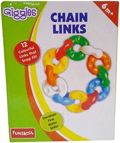 Buy Funskool Giggles Chain Links (12Pcs) Pack, Multicolor Online at Low ...