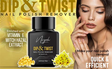 Buy "Neyah" Instant Dip & Twist Nail Paint Remover wtih Infused with ...