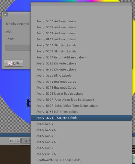Image result for How to Print Labels Using GIMP Tutorial