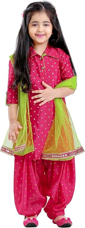 Amazon.in: 50% Off Or More - Girls' Salwar Suit Sets / Girls' Ethnic ...