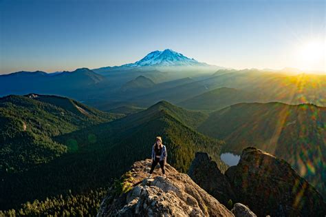 Rainier High Rock Hiking High Rock Lookout In The Pacific Northwest
