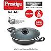 Prestige Omega Deluxe Granite Kadai | 3.25 L | Black | Induction Base ...