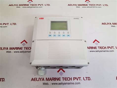 Abb ax400 transmitter conductivity analyzer ax410/10001/std – Aeliya Marine