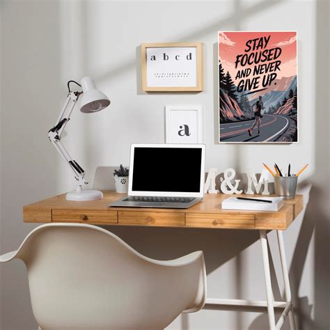 Stay Focused Poster | Gym and Motivational Quotes Posters – The Poster ...