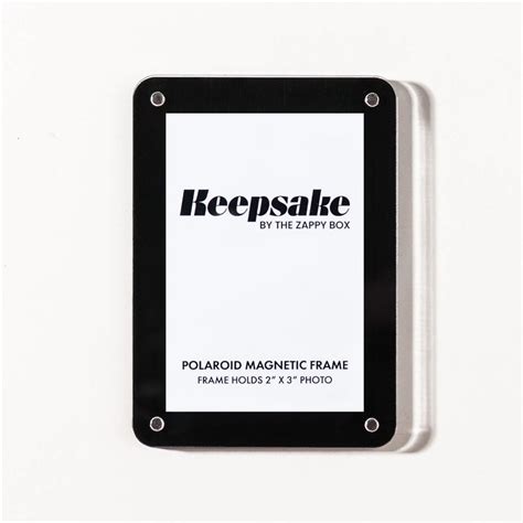 Keepsake Polaroid Fridge Magnet Frame | 5 Colours | The Zappy Box