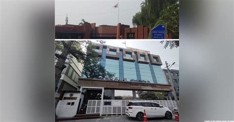 Flag at Korean Embassy in Delhi flies at half-mast over horrific ...