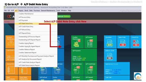 Image result for AutoCount System Debit Credit Interface