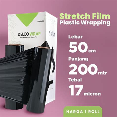 Promo Plastik Wrapping Barang Besar 50cm - 50cm x 200m, Bening ...