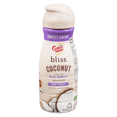 Coffee Mate Coconut Milk Creamer Sweet Cream at Joyce Haynes blog