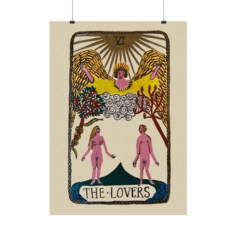 The Lovers Tarot Print