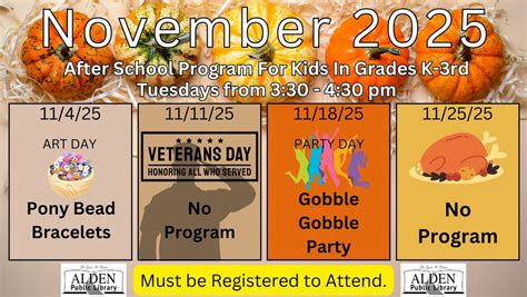 After School Program K-3rd: 🦃🎉 Gobble Gobble Party! 🍂🍁, Dr. Grace O ...