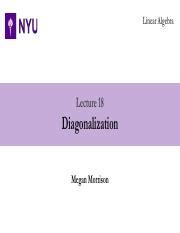 Image result for Linear Transformation Diagonalization