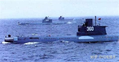 图文：中国海军明级常规动力潜艇海上编队_新浪军事_新浪网