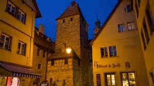 Rothenburg ob der Tauber peaceful medieval evening walk (4K)