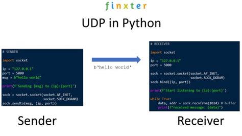 Image result for UDP Client Server Application Python