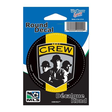 Soccer Columbus Crew SC WCR62283015 Round Vinyl Decal, 3" x 3" : Amazon ...
