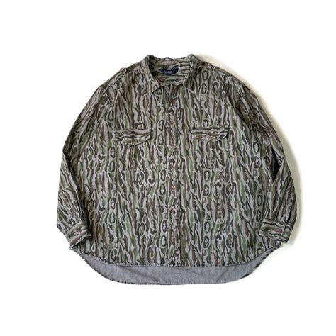 1980’s WOOLRICH “Shadow Bark Camo Shirt “ | Dancing on the moon