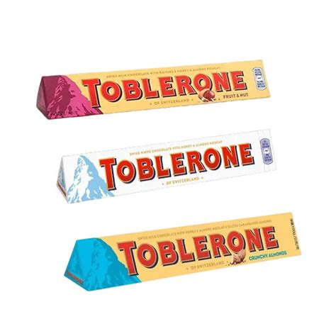 Toblerone Chocolate Combo Pack (Crunchy Almonds , White, Fruit N Nut ...