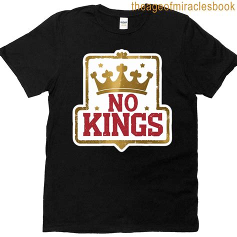 Golden No Kings T-shirt