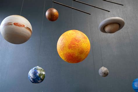 Larger Solar System Planet Mobile, Hanging Sun and Planets Model, Outer ...
