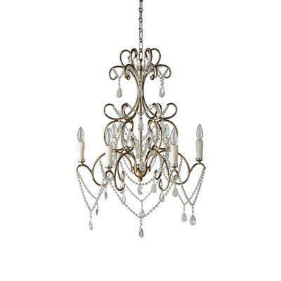 Solange Crystal Chandelier | Frontgate