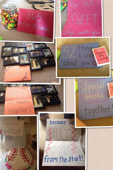 Diy 1 Month Anniversary Gifts For Boyfriend