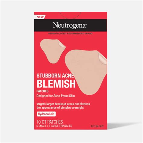 Neutrogena Stubborn Acne Blemish Patches Triangles, 10 ct.
