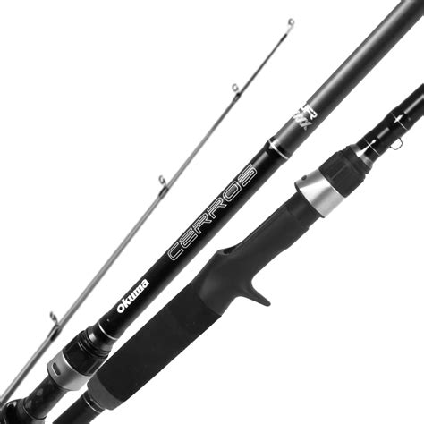 Okuma Cerros, Medium-Heavy 1 Piece, Casting Rod, 24-Tton Carbon ...