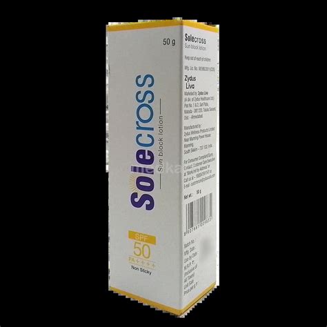 SOLECROSS LOTION 50 GM : View Price, Combination and Alternatives | Medkart