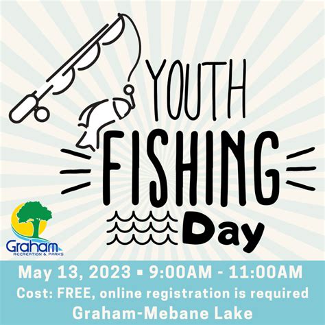 Youth Fishing Day at Graham-Mebane Lake - City of Graham, NC